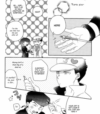 [Tazawa] Wait a minute, Jotaro-san!! – JoJo dj [Eng] – Gay Manga sex 30
