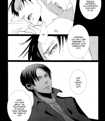 [heaven16/ murmur] Shingeki no Kyojin dj – Tooi Senaka [Eng] – Gay Manga sex 14
