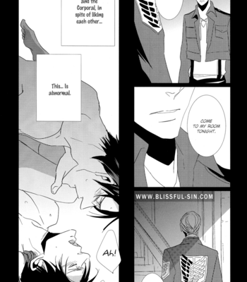 [heaven16/ murmur] Shingeki no Kyojin dj – Tooi Senaka [Eng] – Gay Manga sex 24