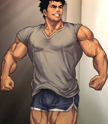 Gay Manga - [Syunta (Heso-10)] Posing shasei – Gay Manga