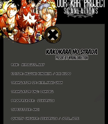 [WRONG DIRECTION] Kakokara no Strada – Katekyo Hitman Reborn! dj [Eng] – Gay Manga thumbnail 001