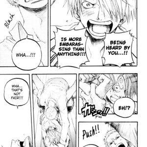 [Ichioku/ Yamato] One Piece dj – The Pirate Ship Noah 1-5 [Eng] – Gay Manga sex 228