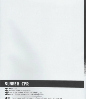 [Luwei] Summer CPR [Vi] – Gay Manga sex 30