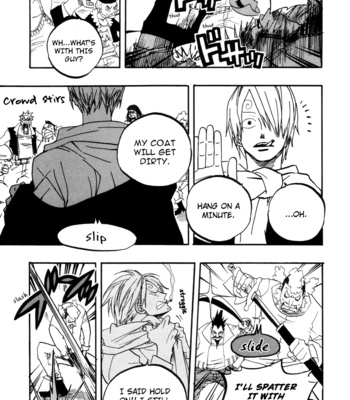 [Ichioku/ Yamato] One Piece dj – A Glass of Sea [Eng] – Gay Manga sex 9