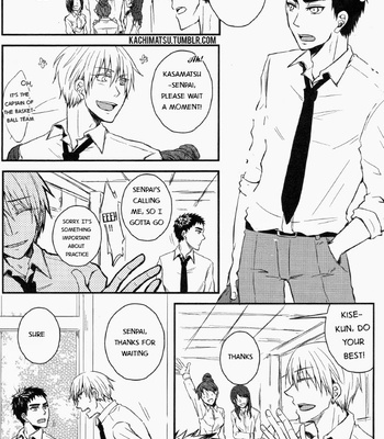 [SHAMROCK] Kuroko no Basuke dj dj – Kiss me, Baby! [Eng] – Gay Manga sex 3