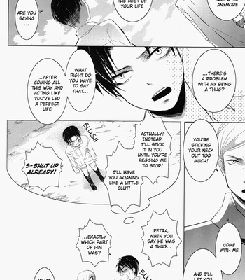 [ROSELINE/ Otousan] Shingeki no Kyojin dj – Heichou Itadakimasu [Eng] – Gay Manga sex 7