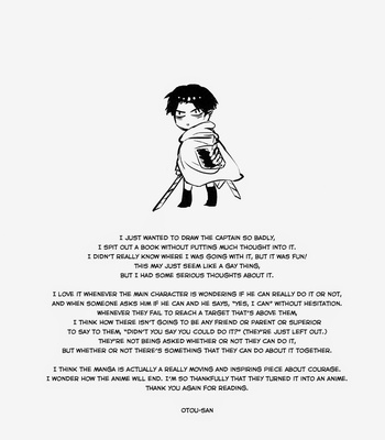 [ROSELINE/ Otousan] Shingeki no Kyojin dj – Heichou Itadakimasu [Eng] – Gay Manga sex 16