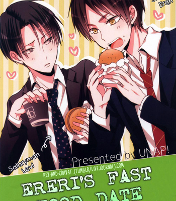 [UNAP!] Shingeki no Kyojin dj – Ereri’s Fast Food Date [Eng] – Gay Manga thumbnail 001