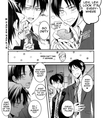 [UNAP!] Shingeki no Kyojin dj – Ereri’s Fast Food Date [Eng] – Gay Manga sex 8