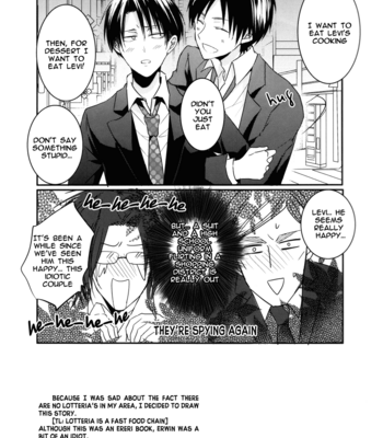 [UNAP!] Shingeki no Kyojin dj – Ereri’s Fast Food Date [Eng] – Gay Manga sex 9
