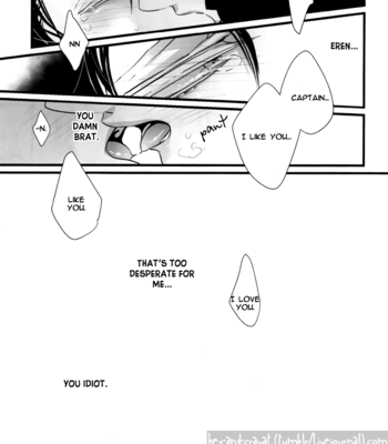 [KSK.] Shingeki no Kyojin dj – Idol Eren and Captain [Eng] – Gay Manga sex 26