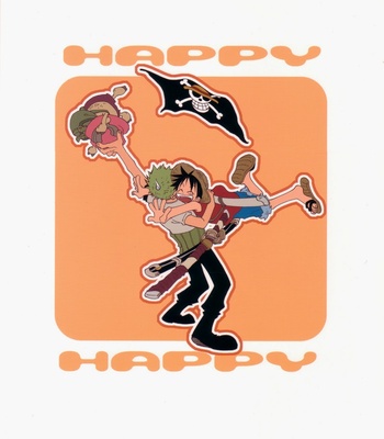 [Royal Garden] One Piece dj – Happy Happy [Eng] – Gay Manga sex 34