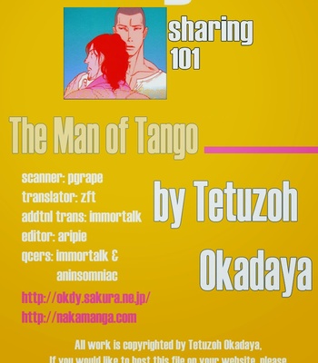 [OKADAYA Tetuzoh] Man of Tango [Eng] – Gay Manga sex 3