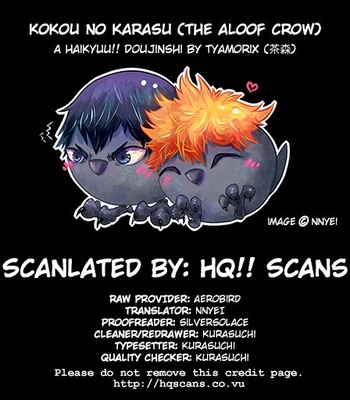 [tyamorix] Haikyuu!! dj – Kokou no Karasu (The Aloof Crow) [Eng] – Gay Manga sex 66