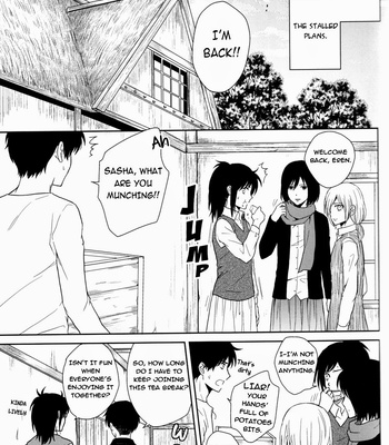 [Nia (Sawa)] Shingeki no Kyojin dj – Skip out [Eng] – Gay Manga sex 6