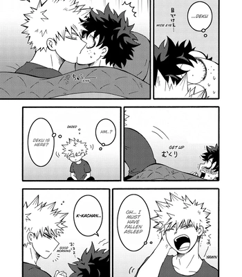 [Dangan Syokudo] Lost Thoughts – Boku no Hero Academia dj [Eng] – Gay Manga sex 27
