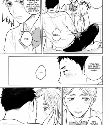 [Ohige] Unreal Gap – Haikyuu!! dj [Eng] – Gay Manga sex 24