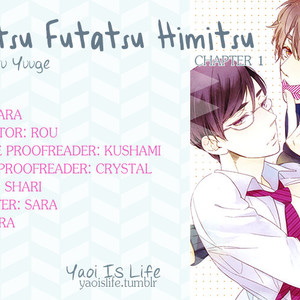 [SASAMARU Yuuge] Hitotsu Futatsu Himitsu [Eng] – Gay Manga thumbnail 001
