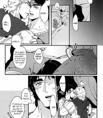 [Kaya/ Chiya] I, Dio, Have Become a Cat – JoJo dj [Eng] – Gay Manga sex 14