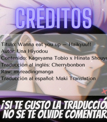 [Una Hiyodou (Una)] Wanna eat you up – Haikyuu!! dj [Español] – Gay Manga sex 16