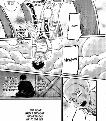 [Ushirogami] Bakudanma – Attack on Titan dj [Eng] – Gay Manga sex 49