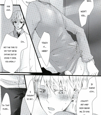 [BALL:S (som)] Shallow Thinking and Clumsy Waltz – Kuroko no Basket dj [ENG] – Gay Manga sex 10