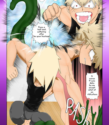 bakugo is taken hostage by a supervillain [Eng] – Gay Manga sex 13