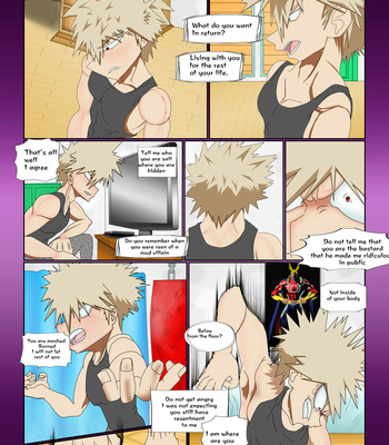 bakugo is taken hostage by a supervillain [Eng] – Gay Manga sex 7