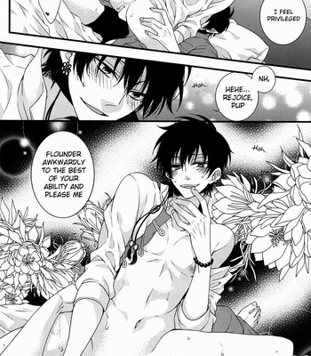 [Vivace/ Mikado] Hoozuki no Reitetsu dj – Oni no Kusabi ni Warau [Eng] – Gay Manga sex 15