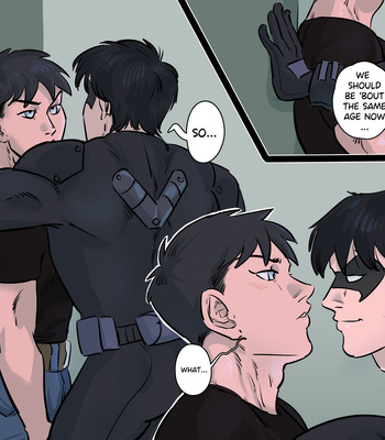 [KUSONAGI] Different Approach – Young Justice dj [Eng] – Gay Manga thumbnail 001