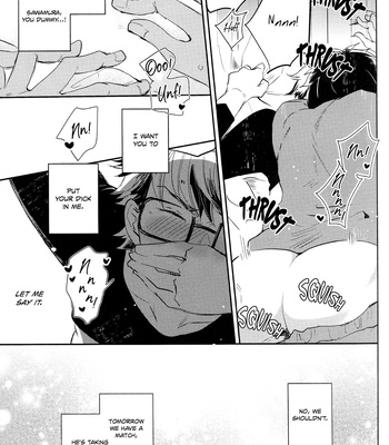 [Riz (Ameyugi)] Miyuki Senpai wa Naka ni Haitte Moraitai – Daiya no Ace dj [Eng] – Gay Manga sex 18