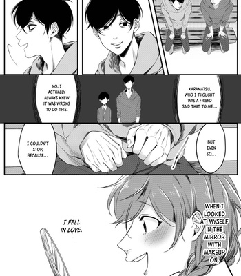 [BENN/ benti] The Story About Me Wanting To Be A Girl – Osomatsu-san dj [Eng] – Gay Manga sex 49