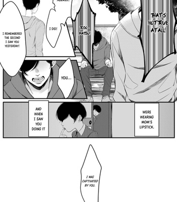 [BENN/ benti] The Story About Me Wanting To Be A Girl – Osomatsu-san dj [Eng] – Gay Manga sex 53