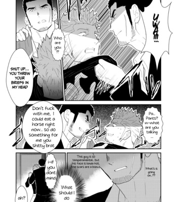[Sorairo Panda (Yamome)] What if Men’s Underwear Falls Down on a Yakuza’s Head [Eng] – Gay Manga sex 7