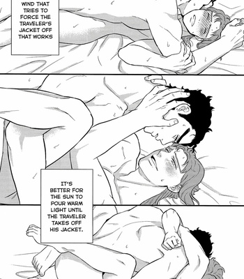 [Asabatrophy] Kitakaze Yori Mo Taiyou | The North Wind And The Sun – JoJo’s Bizarre Adventure dj [Eng] – Gay Manga sex 28