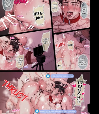 [cool aggression (apapuri)] Ninki Douga Haishinsha Nama Hamedori | Popular Streamer’s Live Streamed Sex [Eng] – Gay Manga sex 19