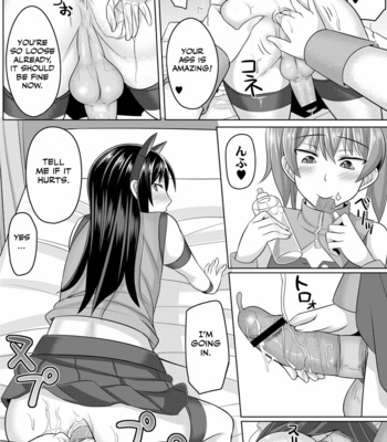 [Kanimaru] Cosplay Otokonoko-tachi ~ Ushiro no Ana ni Iretai Kankei Ch. 1 Mio-chan no Josou Cos H Haishin Beya [Eng] – Gay Manga sex 12