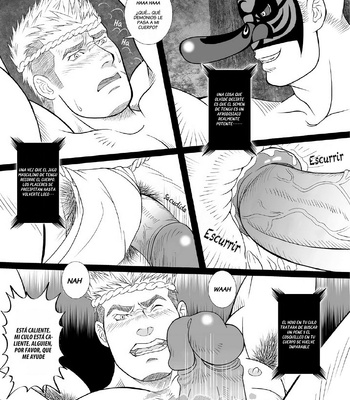 [Shin-Go] Tengu no Nie [Spanish] – Gay Manga sex 15