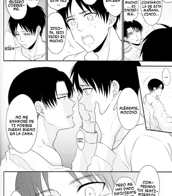 [A.M Sweet] Heichou, Suki tte Ittekudasai – Attack on Titan dj [Esp] – Gay Manga sex 26