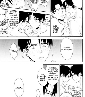 [A.M Sweet] Heichou, Suki tte Ittekudasai – Attack on Titan dj [Esp] – Gay Manga sex 27