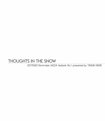 [Fuji Milano] Yuki ni Omou (Thoughts in the Snow) – ACCA dj [Eng] – Gay Manga sex 24