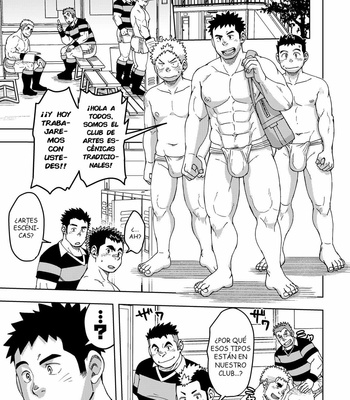 [Maru Tendon (Hide)] Moho Gakuen Dentou Geinoubu 3 [Esp] {Angx} – Gay Manga sex 11