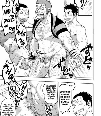 [Maru Tendon (Hide)] Moho Gakuen Dentou Geinoubu 3 [Esp] {Angx} – Gay Manga sex 37