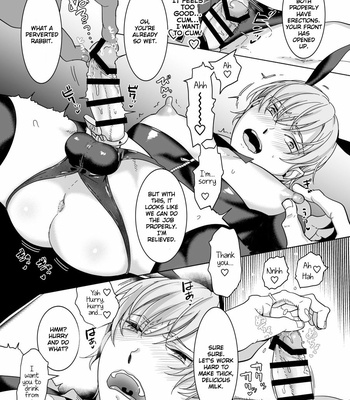 [OinkO (Nanai)] Shinshi no Mise no Shinmai Cast ni Mesu Ochi Milk Tsukurasete mita [Eng] – Gay Manga sex 21