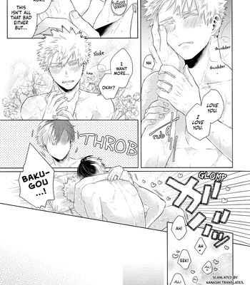 [Geranium (Kei) & Ureshino Saneatsu] My Hero Academia dj – Hiyoku Renri [ENG] – Gay Manga sex 25