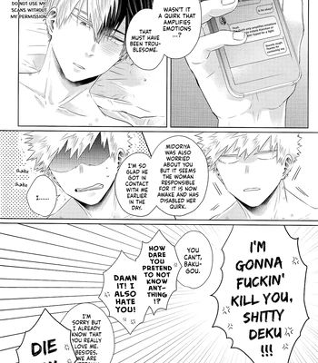 [Geranium (Kei) & Ureshino Saneatsu] My Hero Academia dj – Hiyoku Renri [ENG] – Gay Manga sex 28