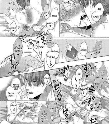 [Geranium (Kei) & Ureshino Saneatsu] My Hero Academia dj – Hiyoku Renri [ENG] – Gay Manga sex 48