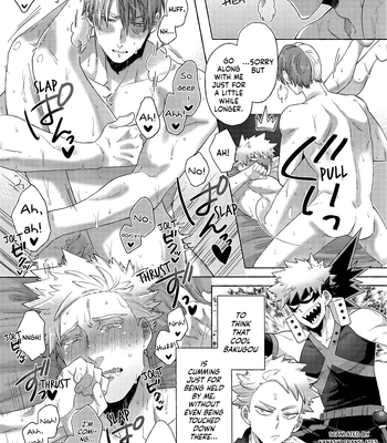 [Geranium (Kei) & Ureshino Saneatsu] My Hero Academia dj – Hiyoku Renri [ENG] – Gay Manga sex 49