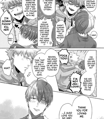 [Geranium (Kei) & Ureshino Saneatsu] My Hero Academia dj – Hiyoku Renri [ENG] – Gay Manga sex 53