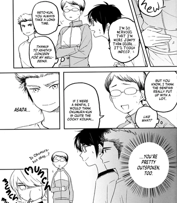 [Pokom (Hagi)] Namaiki Kouhai to Ikesukanai Senpai – Daiya no Ace dj [Eng] – Gay Manga sex 10